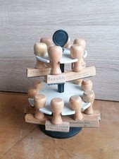 DDR Holz Stempel Stempelhalter