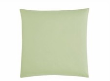 Original Fischbacher Uni SATIN Kissen 40 x 40, col. graugrün 054