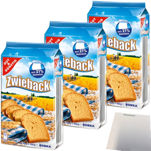 Gut günstig zwieback knusprig - gut&günstig,