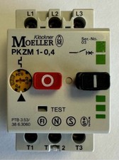Klöckner Moeller Motorschutzschalter / 0,24...0,4A / PKZM 1-0,4 / Ser.-No. 03