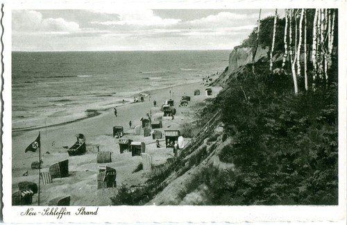 Ostseebad neu schleffin - ak, neu-schleffin