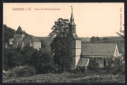 Ansichtskarte liebstadt s - ansichtskarte,