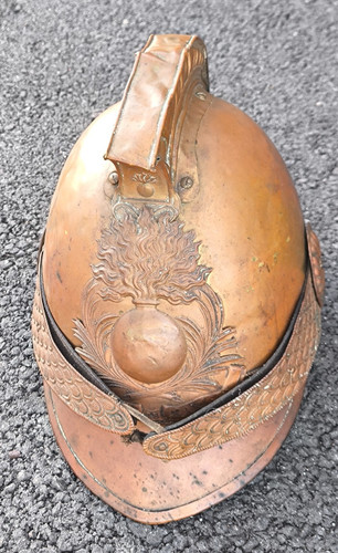 Feuerwehrhelm 1860 kinnriemen - feuerwehrhelm,
