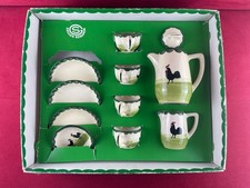 Zeller Keramik - Hahn und Henne - Kinder Service 10 teilig in OVP