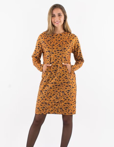 Kleid tunika damen halblang - kleid,