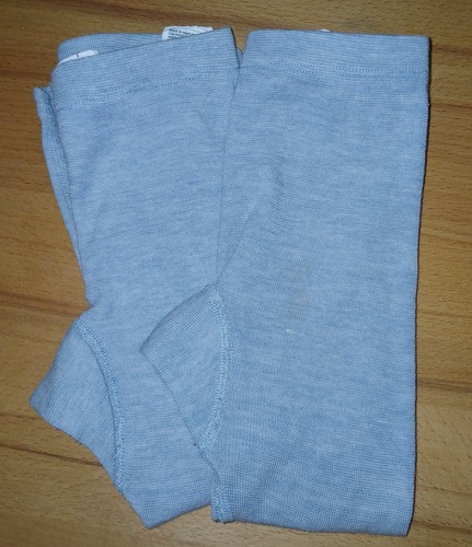 Baumwolle wolle seide leggings - baumwolle,