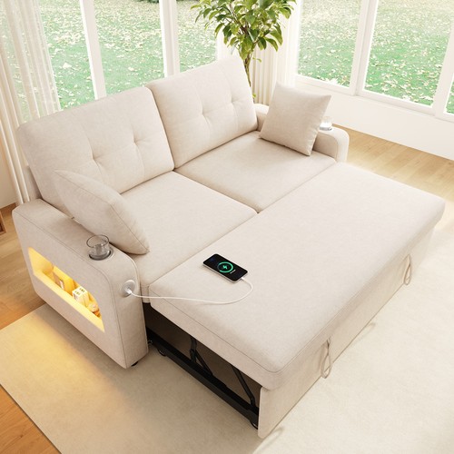 Sitzer sofa led schlafsofa - led,