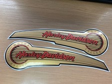 Harley-Davidson Retro-Kraftstofftank-Aufkleber-Set_260 x 77 mm