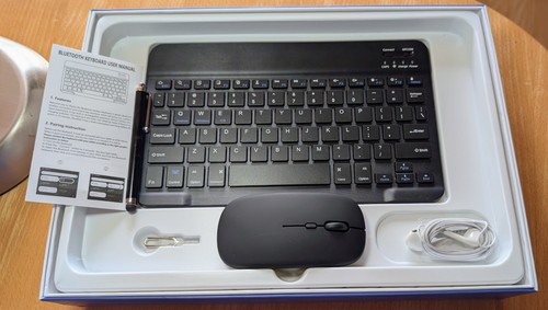 Qwertz bluetooth tastatur maus - bluetooth,