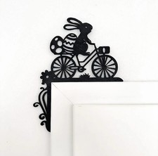 Oster Deko Hase Fahrrad