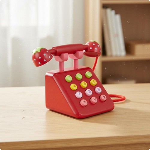 Niedliches kindertelefon aus - niedliches,