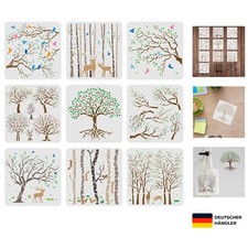 Lebensbaum Schablonen Set 9