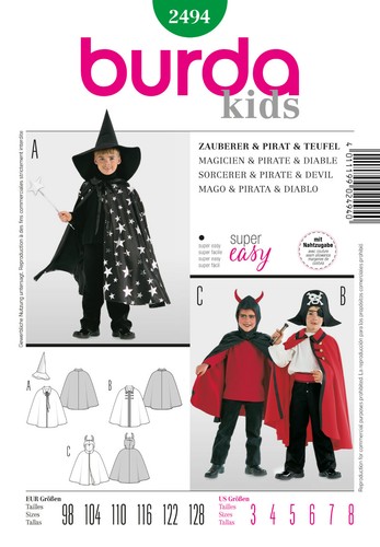 Burda kids schnittmuster - burda,