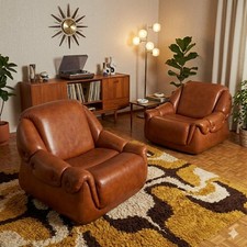 Vintage Sessel Kunstleder