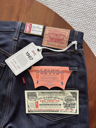Levi lvc 505 1967 jeans - levi's,