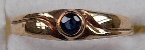 Ring gold 585 - ring, 585/-