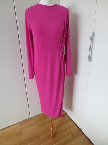 Zara neu etikett pink midi - etikett,