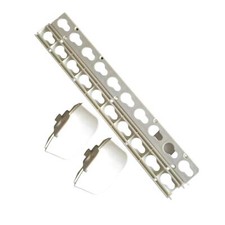 2x Schlüssellochbahnen mit