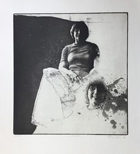 Klaus Böttger Radierung