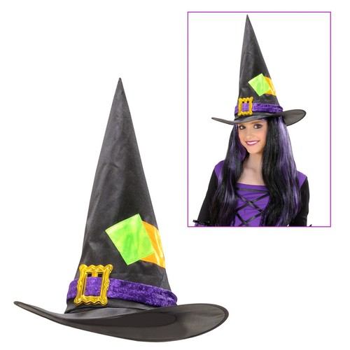 Hexenhut kinder schwarz - schwarz, &