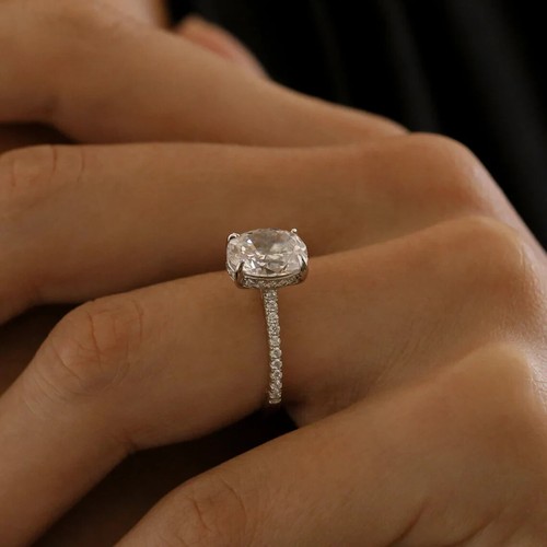 Moissanit ring 925 - ring,,