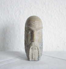 Skulptur Kopf Stein Figur im