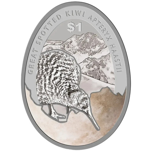 Silbermünze kiwi 2016 - kiwi,