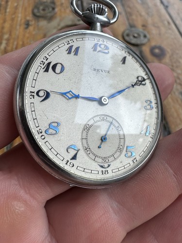 Seltene revue taschenuhr - revue,
