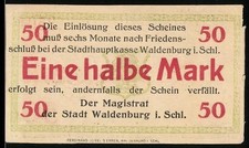 Notgeld Waldenburg i. Schl