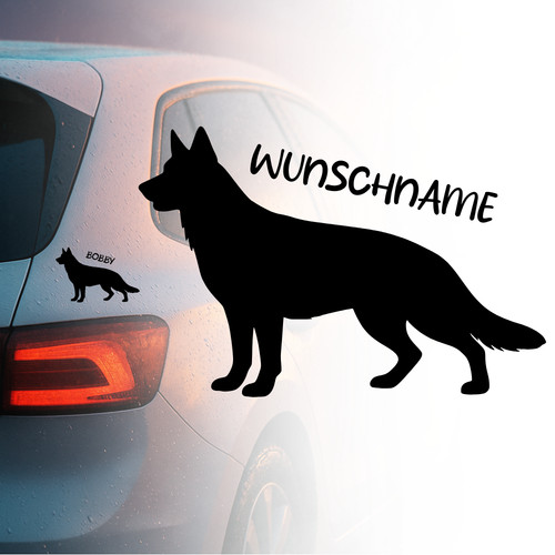 Deutscher schäferhund auto - schäferhund,