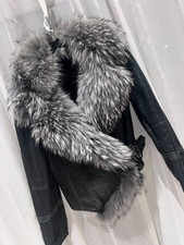 DAS Luxus Lederjacke Schwarz