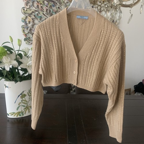 Prada strickjacke mit - prada,