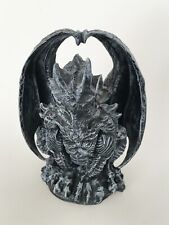 Große Drachenskulptur mittelalterliche Drachenstatue Dekoration Höhe 29cm