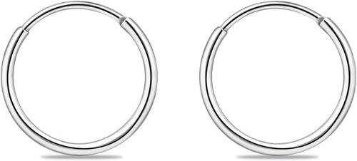 Silber creolen damen - silber,