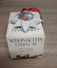 Hutschenreuther Weihnachtssterne  1995 und 1996