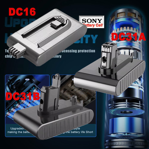 6400mah akku für dyson - akku,