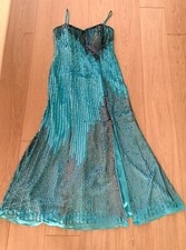 Ballkleid, Abendkleid, Türkis, Prinzessinnenkleid Gr 38-40 mit vielen Pailletten