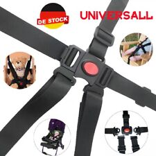 Universall 5-Punkt-Sicherheitsgurt Kinder Verstellbarer Hochstuhlsitz Kinderwage