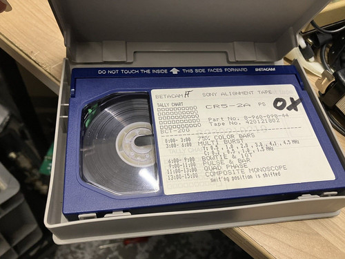 Sony betacam cr5 ps - betacam,