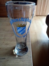 Altes dickes mundgeblasenes Weizenglas Weihenstephaner Champagner Weizenbier 