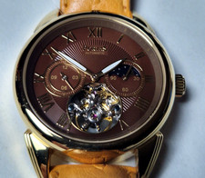 PortaS Automatikuhr,2.Zeitzone,120 Sekunden-Anzeige,5 ATM(Artikel Nr.0845)