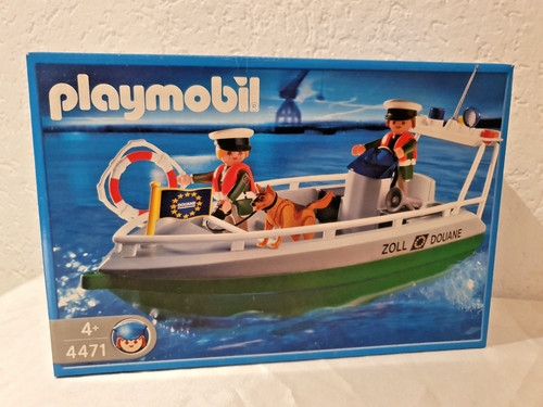 Playmobil 4471 zollboot aus - zollboot,