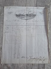 Alte Rechnung - 1859 - Tuch