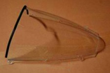 Windschild Bubble Racing Clear