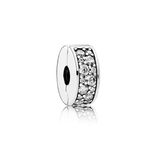 Pandora 791817cz charm clip - 791817cz,