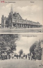 Neu - Skalmierzyce - Posen - Bahnhof - 1916 Feldpost - Nachlass -