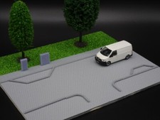 H0 Bordsteinkante - Erweiterungsset (Randsteine, Bauminseln, 90° Bordstein)