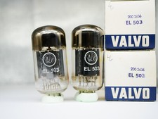 matched pair EL503 8278 VALVO