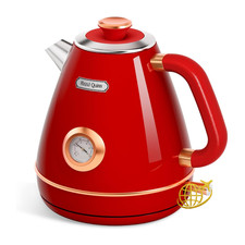 Retro Wasserkocher Edelstahl