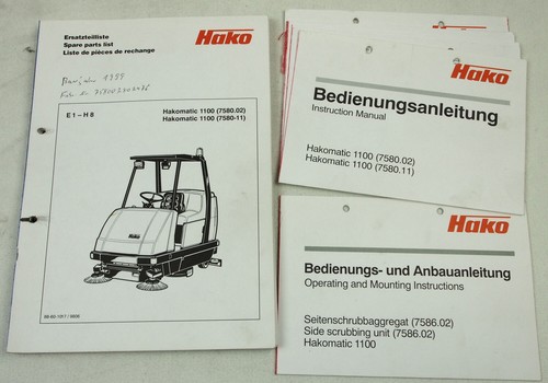 Hako hakomatic 1100 h8 - hakomatic, e1-h8
